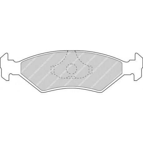 Kit pastiglie freno anteriore