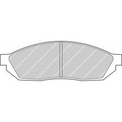 Kit pastiglie freno anteriore