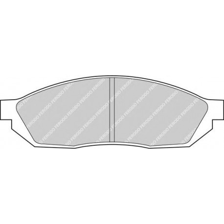 Kit pastiglie freno anteriore