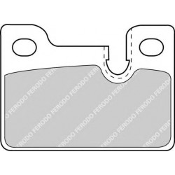 Kit pastiglie freno posteriore