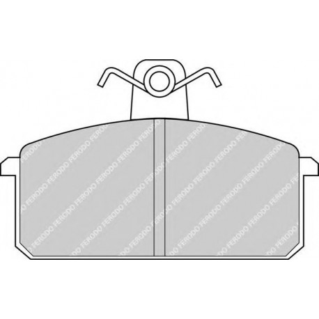 Kit pastiglie freno anteriore