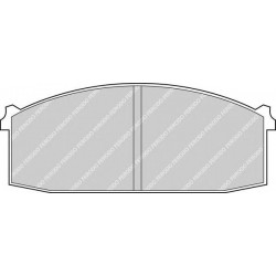 Kit pastiglie freno anteriore