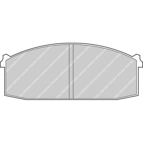Kit pastiglie freno anteriore