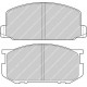 Kit pastiglie freno anteriore