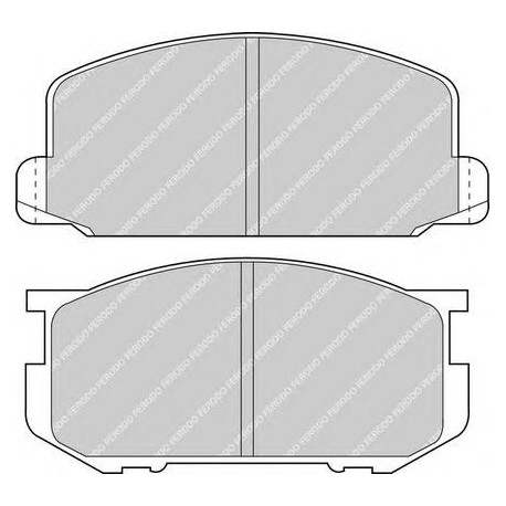 Kit pastiglie freno anteriore