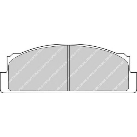 Kit pastiglie freno posteriore