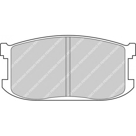 Kit pastiglie freno anteriore