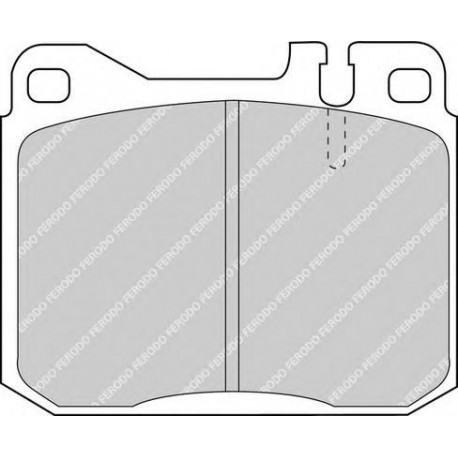 Kit pastiglie freno anteriore