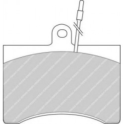 Kit pastiglie freno anteriore