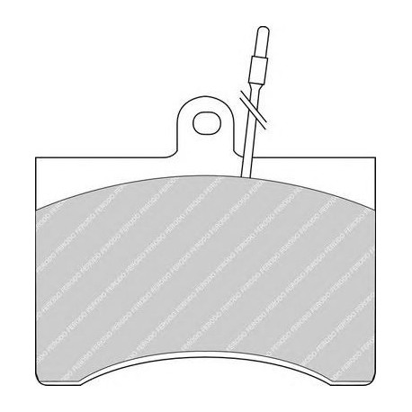 Kit pastiglie freno anteriore