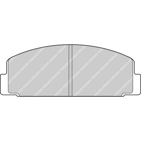 Kit pastiglie freno posteriore