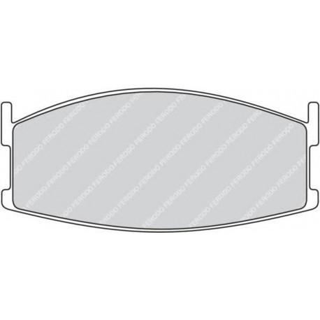 Kit pastiglie freno anteriore