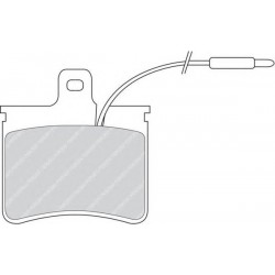 Kit pastiglie freno anteriore