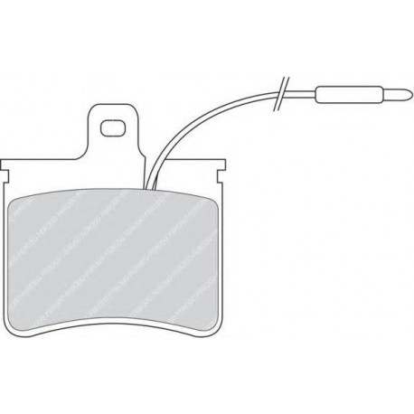 Kit pastiglie freno anteriore