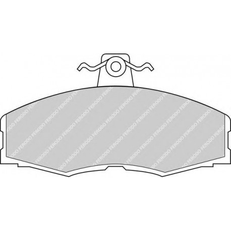 Kit pastiglie freno anteriore