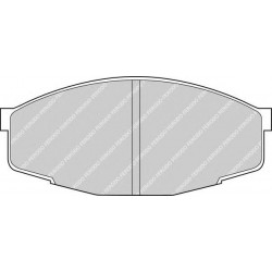 Kit pastiglie freno anteriore