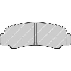 Kit pastiglie freno posteriore