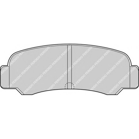 Kit pastiglie freno posteriore