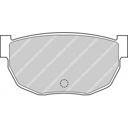 Kit pastiglie freno posteriore