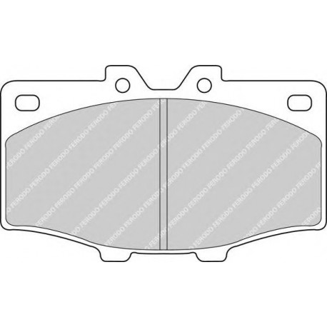 Kit pastiglie freno anteriore