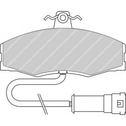 Kit pastiglie freno anteriore