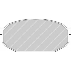 Kit pastiglie freno anteriore