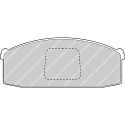 Kit pastiglie freno anteriore