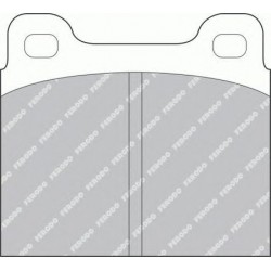 Kit pastiglie freno posteriore