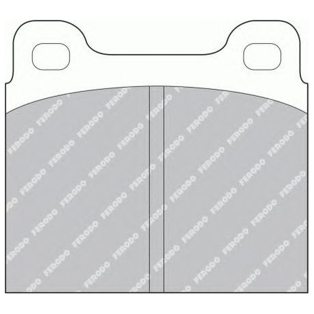 Kit pastiglie freno posteriore