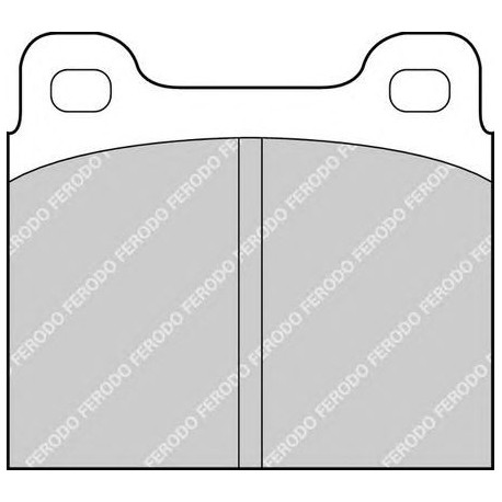 Kit pastiglie freno anteriore