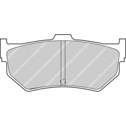 Kit pastiglie freno posteriore