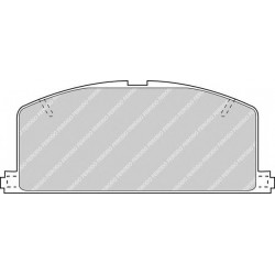 Kit pastiglie freno anteriore