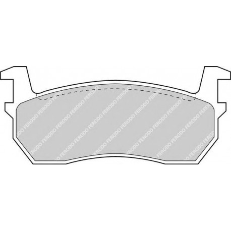 Kit pastiglie freno anteriore