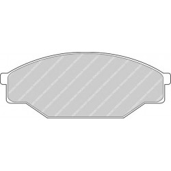 Kit pastiglie freno anteriore