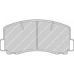 Kit pastiglie freno anteriore