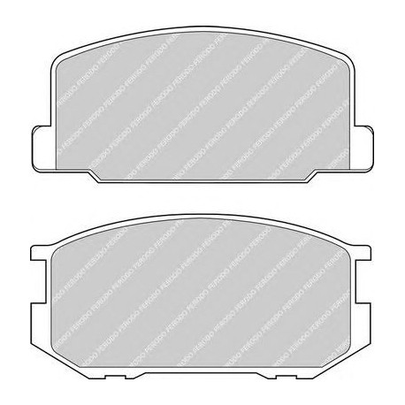 Kit pastiglie freno anteriore