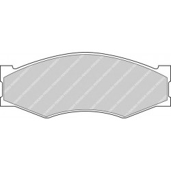 Kit pastiglie freno anteriore
