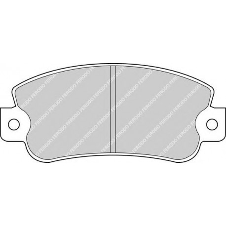 Kit pastiglie freno anteriore