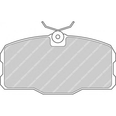 Kit pastiglie freno anteriore