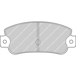 Kit pastiglie freno posteriore