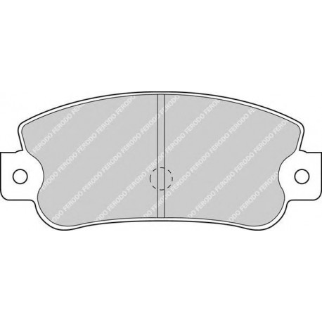 Kit pastiglie freno posteriore