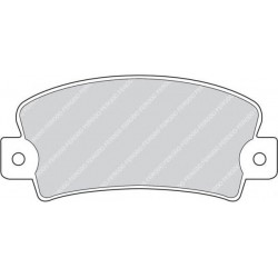 Kit pastiglie freno anteriore