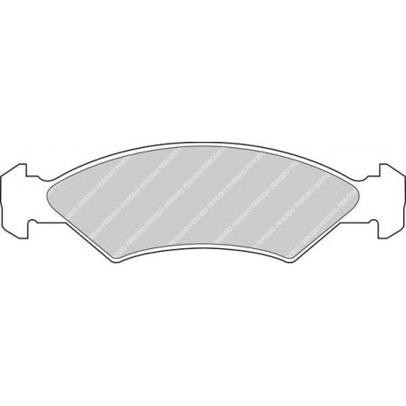 Kit pastiglie freno anteriore