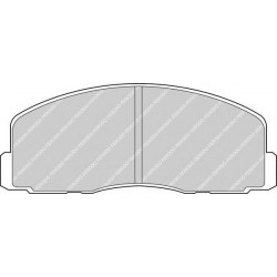 Kit pastiglie freno anteriore