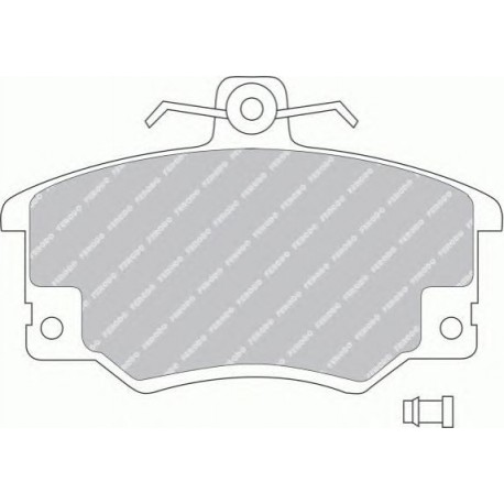 Kit pastiglie freno anteriore