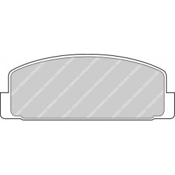 Kit pastiglie freno posteriore