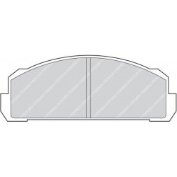 Kit pastiglie freno anteriore