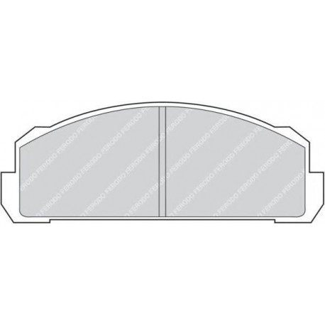 Kit pastiglie freno anteriore