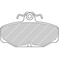 Kit pastiglie freno posteriore