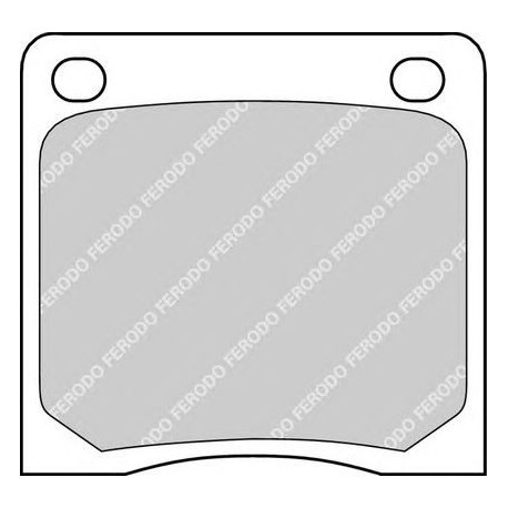 Kit pastiglie freno anteriore